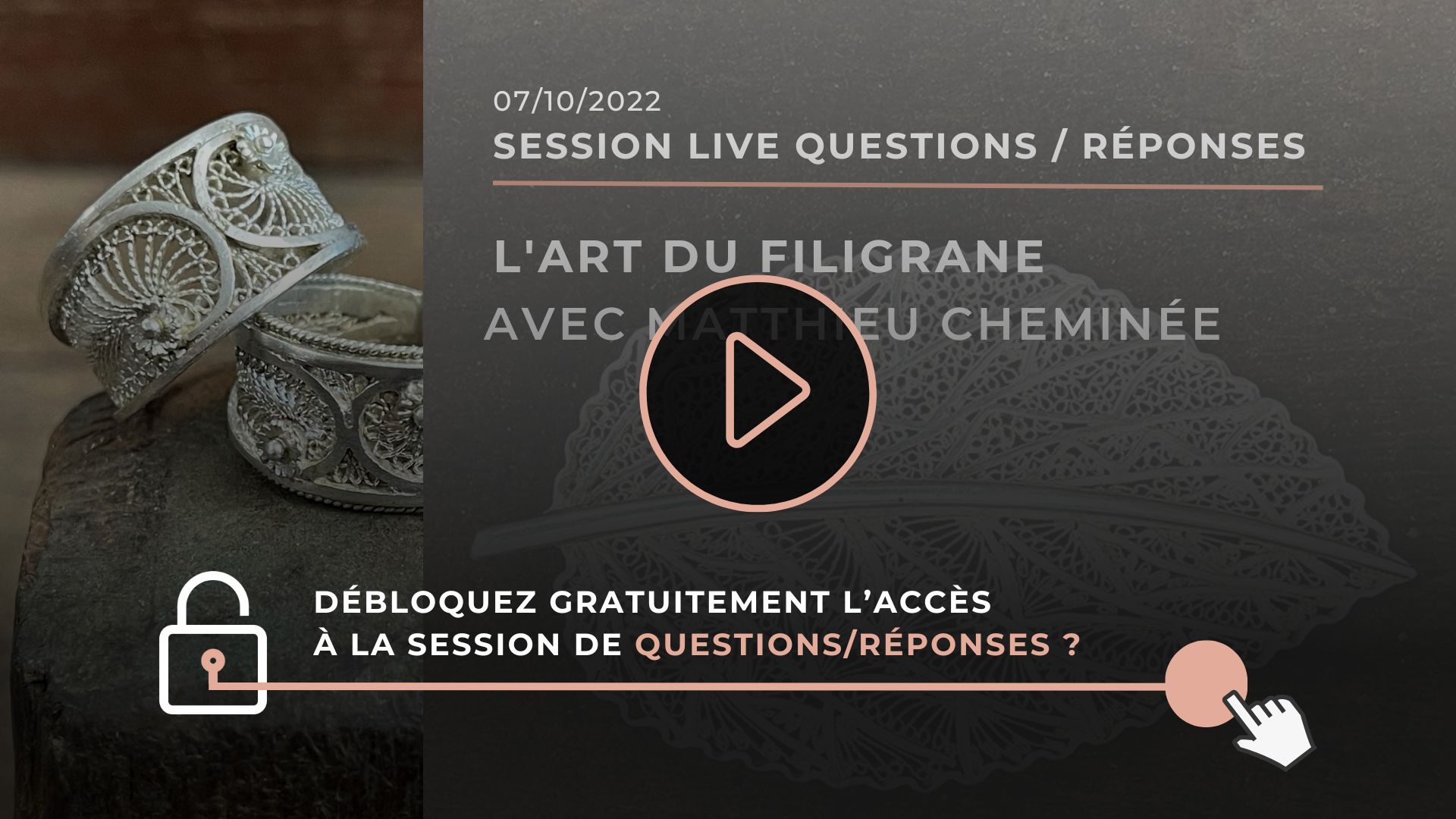 Vidéo session Live Questions Réponses - filigrane - Matthieu Cheminée